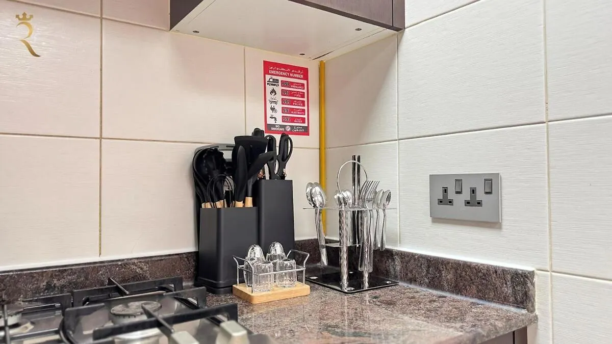 Lägenhet 1Br Al Reem Serene Stay And Modern Living Space Abu Dhabi Förenade Arabemiraten