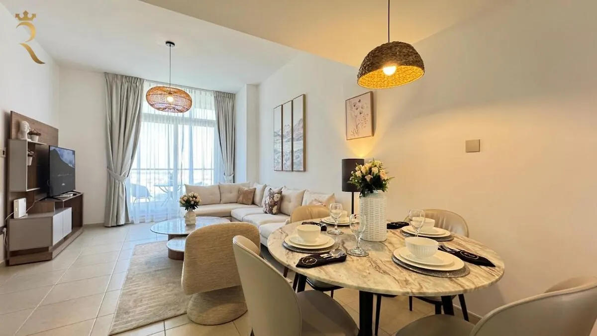 Lägenhet 1Br Al Reem Serene Stay And Modern Living Space Abu Dhabi Förenade Arabemiraten