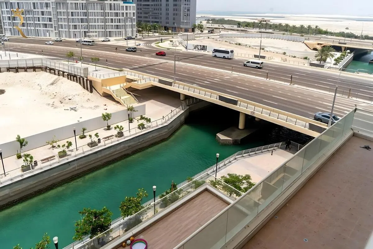 1Br Al Reem Serene Stay And Modern Living Space Abu Dhabi Lägenhet